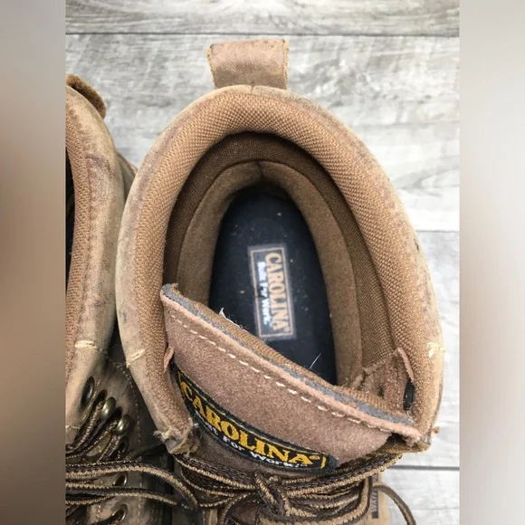 Carolina CA3044 Soft Toe Waterproof Scubaliber EH Leather Mens Work Boots Size 9 - Picture 9 of 11